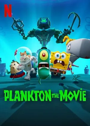 Plankton: The Movie 2025 Hindi Dual Audio HD Poster Download - filmyfly
