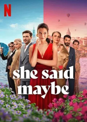 She Said Maybe 2025 Hindi Dual Audio HD Poster Download - filmyfly