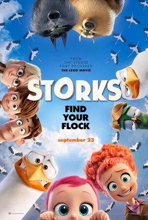 Storks 2016 English HD Poster Download - filmyfly