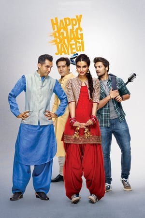 Happy Bhaag Jayegi 2016 100mb Hindi MKV HD Poster Download - filmyfly