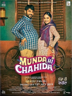 Munda Hi Chahida (2019) Punjabi Movie HDTVRip - [400MB] HD Poster Download - filmyfly