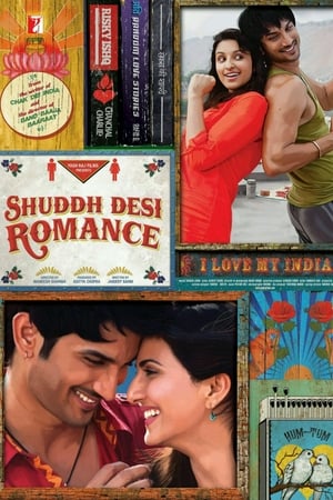 Shuddh Desi Romance 2013 Hindi Movie - [390MB] HD Poster Download - filmyfly