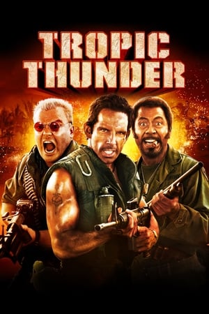 Tropic Thunder (2008) Hindi Dual Audio [900MB] HD Poster Download - filmyfly